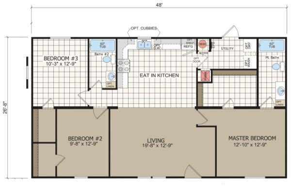 Photo 1 of 1 of home located at 14276 Winters Creek East Lot 183 West Olive, MI 49460