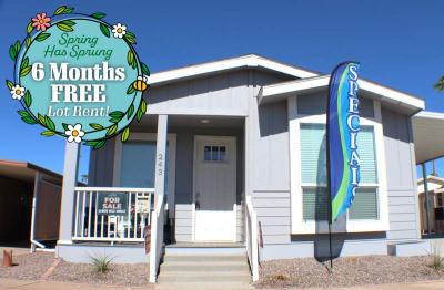 Mobile Home at 3300 E. Broadway Rd. #243 Mesa, AZ 85204