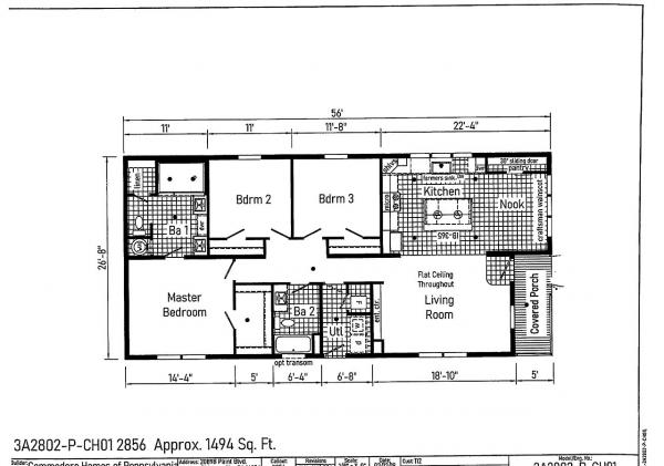 2025 Commodore Astro Creations 3A2802P-27 Manufactured Home