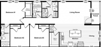 2025 Clayton 71HIP28563C Mobile Home