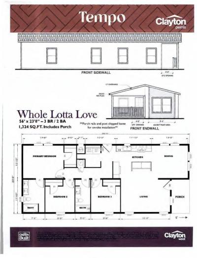 Photo 2 of 18 of home located at 6420 E Tropicana Ave Lot 226 Las Vegas, NV 89122