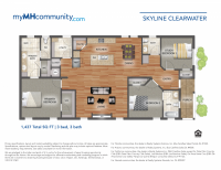 2025 Skyline - Ocala Clearwater Mobile Home