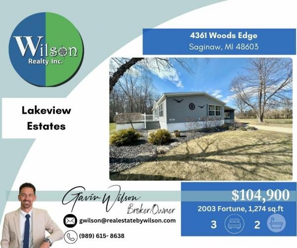 2003 Fortune Mobile Home For Sale