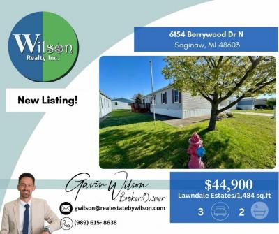 Mobile Home at 6154 Berrywood Dr N Saginaw, MI 48609