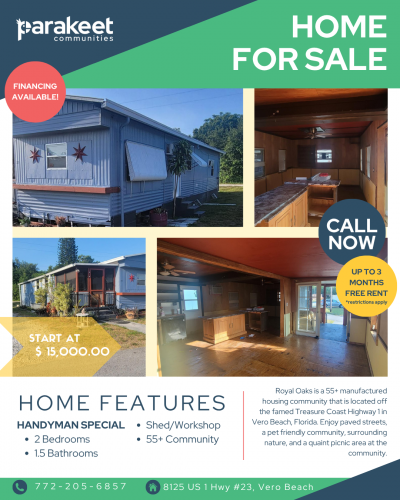 Mobile Home at 8125 Us 1 Hwy #23 Vero Beach, FL 32967