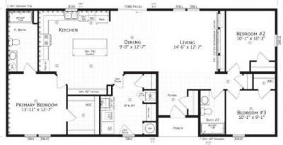 Photo 2 of 10 of home located at 35 White Oak Drive Coopersville, MI 49404