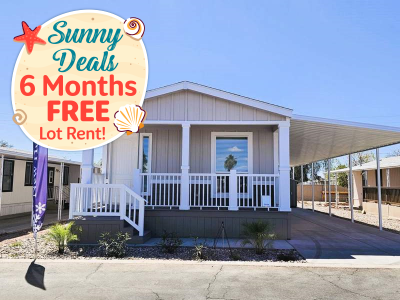 Mobile Home at 652 S Ellsworth Rd. Lot #040 Mesa, AZ 85208