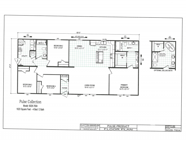 2022 Clayton Pulse 6028-7604  Home