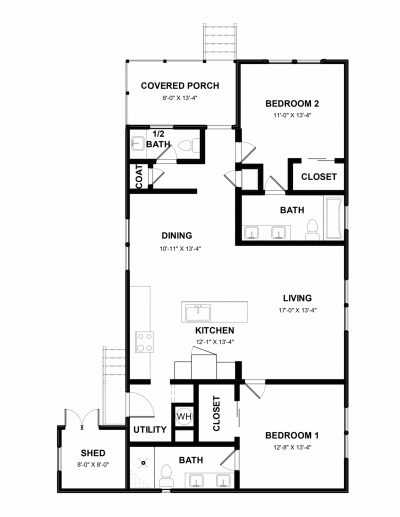 Photo 3 of 5 of home located at 819 SE Rowan Court Crystal River, FL 34429
