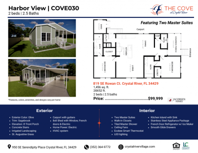 Photo 5 of 5 of home located at 819 SE Rowan Court Crystal River, FL 34429