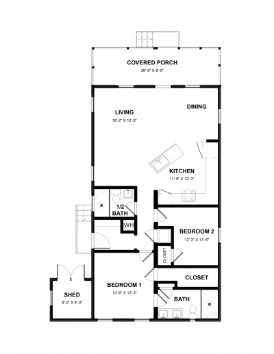 Photo 3 of 5 of home located at 819 SE Saffron Place Crystal River, FL 34429