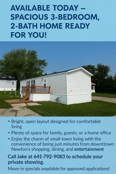 Mobile Home at 2305 E 19th Street N #D01 Newton, IA 50208