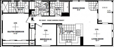 Photo 2 of 6 of home located at 10936 E. Apache Trail, Lot#65 Apache Junction, AZ 85120