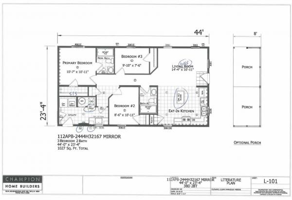 Photo 1 of 2 of home located at 3628 Lark Dr Lot 96 Kalamazoo, MI 49008