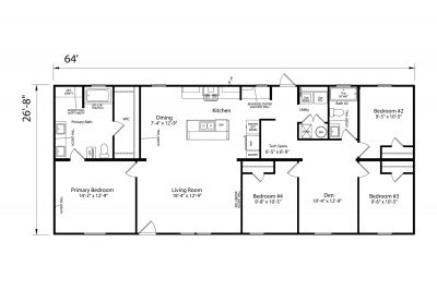 Champion Homes Embrace Serenity 052 Mobile Home Floor Plan