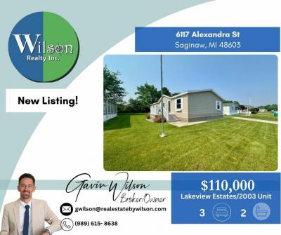 Mobile Home at 6117 Alexandra St Saginaw, MI 48603
