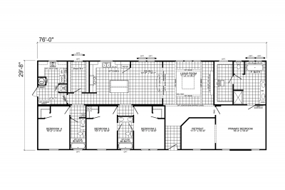 Scotbilt Homes Freedom 3276527 Mobile Home Floor Plan