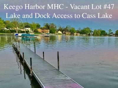 Mobile Home at 3170 Orchard Lake Road #47 Keego Harbor, MI 48320