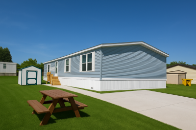 Mobile Home at 29829 W. Essex Court #115 Chesterfield, MI 48051