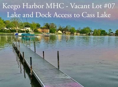 Mobile Home at 3170 Orchard Lake Road #07 Keego Harbor, MI 48320