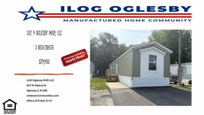 Mobile Home at 641 W. Walnut St. Lot 9 Oglesby, IL 61348