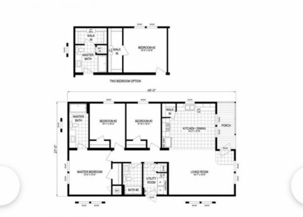 2021 Clayton Homes Inc Freedom Mobile Home