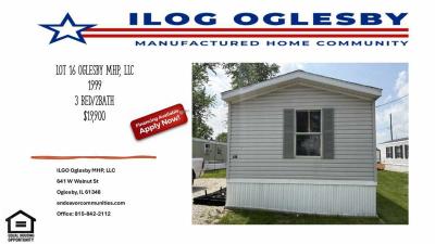 Mobile Home at 641 W Walnut St 16 Oglesby, IL 61348
