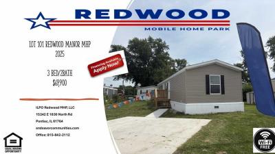 Mobile Home at 101 Park Estate Ave. Pontiac, IL 61764