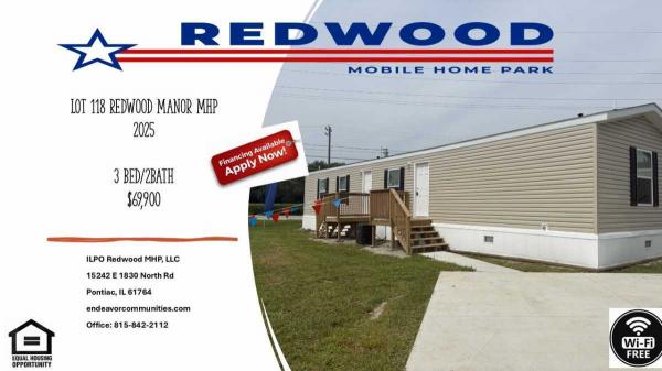 2025  Mobile Home For Sale