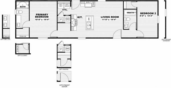 2023 Clayton Spirit Mobile Home