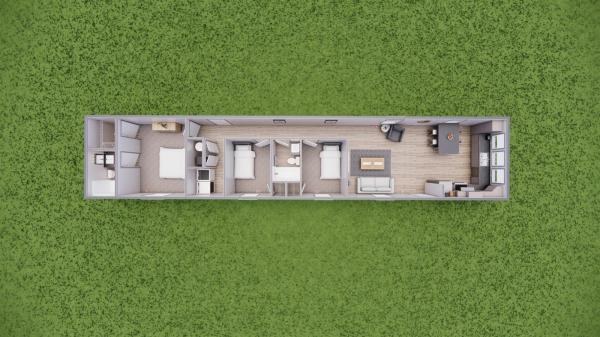2025 Clayton 96ADR16763B Mobile Home