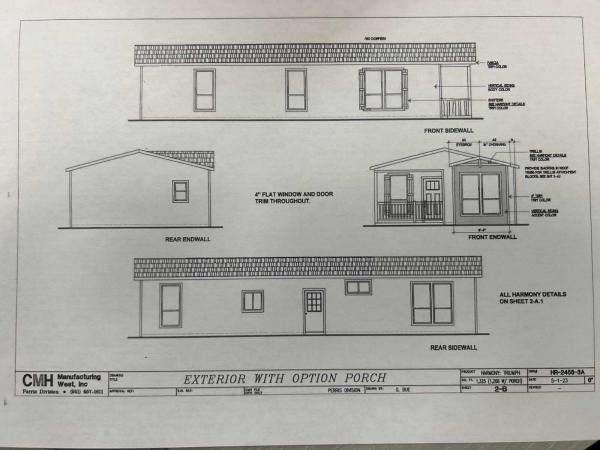2025 Clayton HRR2456-3A Triumph Manufactured Home