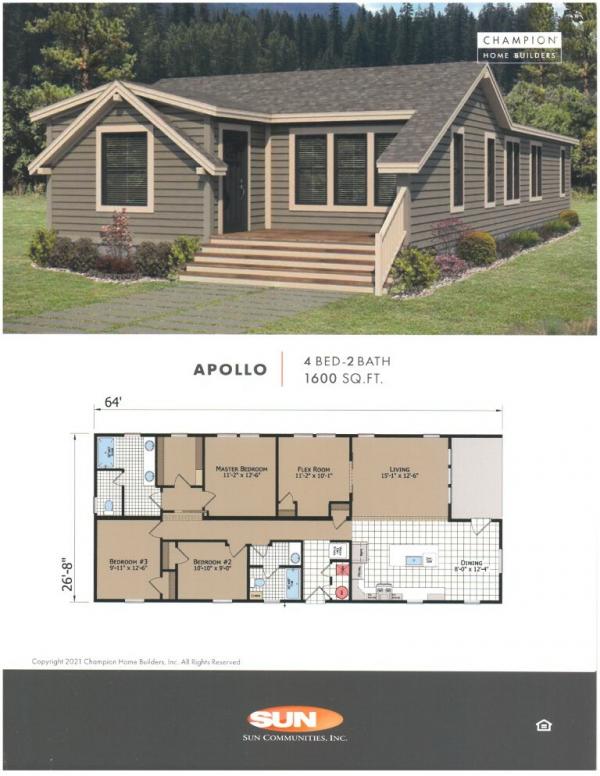 2022 Champion SOL2864-32001 Mobile Home