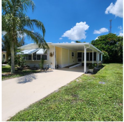 Mobile Home at 218 West Caribbean Port St Lucie, FL 34952