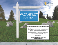 Vacant Lot For Rent Manufactured Home