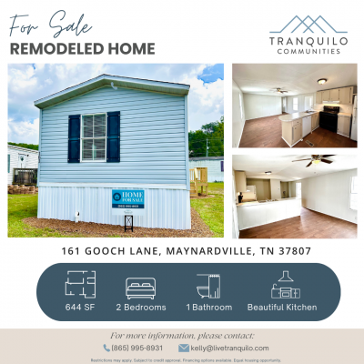Photo 1 of 8 of home located at 161 Gooch Lane Maynardville, TN 37807