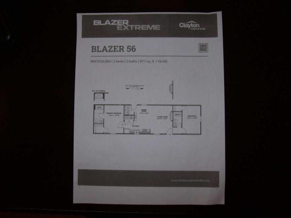 2026 Clayton Blazer 56 Mobile Home
