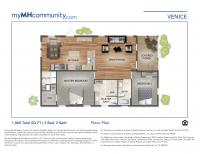 2026 Jacobsen Homes Venice w/ Rear Porch Mobile Home