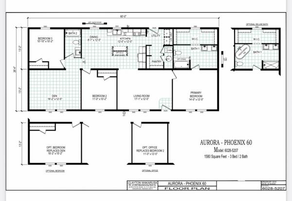 2025 Clayton 725 95AUR28603AH25S  Home