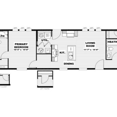 Mobile Home at 2319 Greensburg Rd #16 Campbellsville, KY 42718