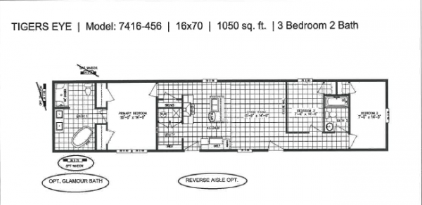 2025 Clayton 56GEM16703AH25 Mobile Home