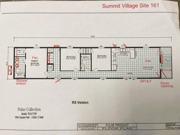 2022 Clayton 161 96PLH16763VH22S  Home