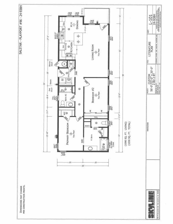 2025 Skyline BRAND NEW Manufactured Home