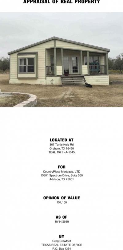Photo 2 of 9 of home located at 307 Turtle Hole Rd Graham, TX 76450