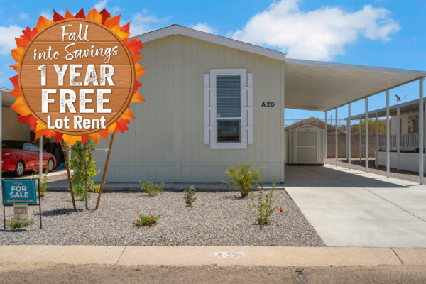 Photo 1 of 2 of home located at 2305 W Ruthrauff Rd #A26 Tucson, AZ 85705