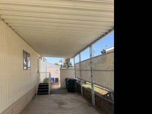 Under the car port