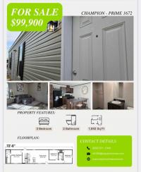 Champion Prime 1672 Manufactured Home