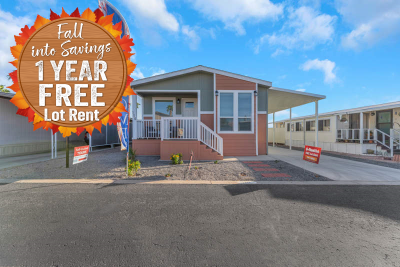 Mobile Home at 652 S Ellsworth Rd. Lot #110 Mesa, AZ 85208