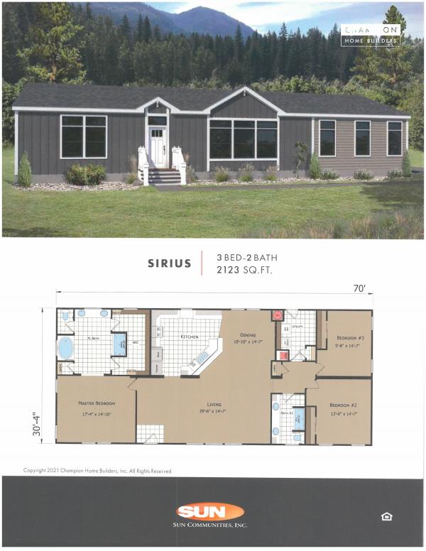 2021 Champion AF3270HDE Mobile Home