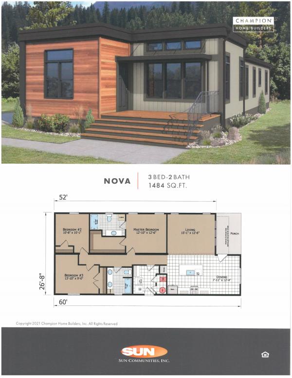 2022 Champion SOL2860WA001 Mobile Home